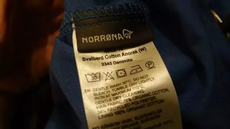 洗濯前にケアラベルをチェック