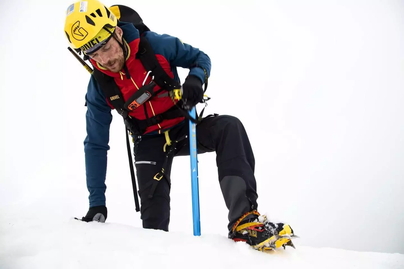 グリベルの登山用ヘルメット-かっこいいデザインで日本人の頭に合う