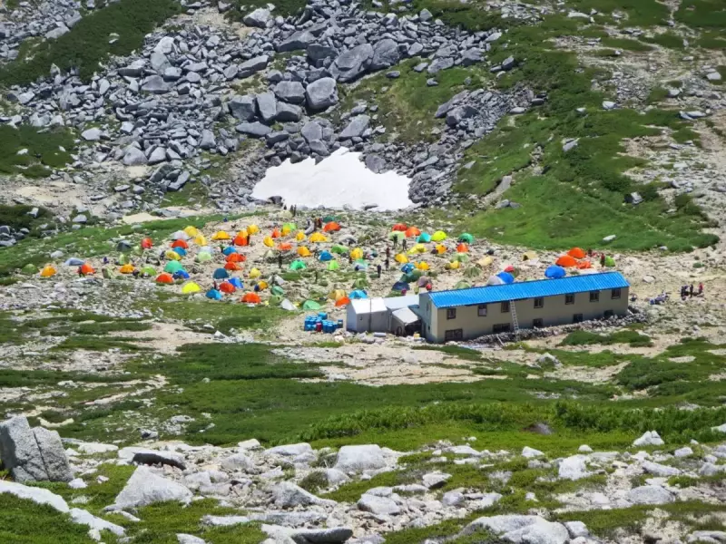 山頂 登山 山小屋 テント場 おすすめ 駒ヶ岳頂上山荘