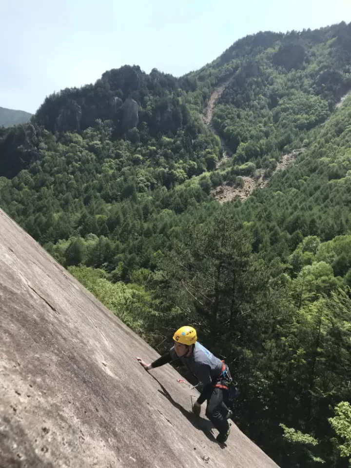 外岩クライミング体験&講習会