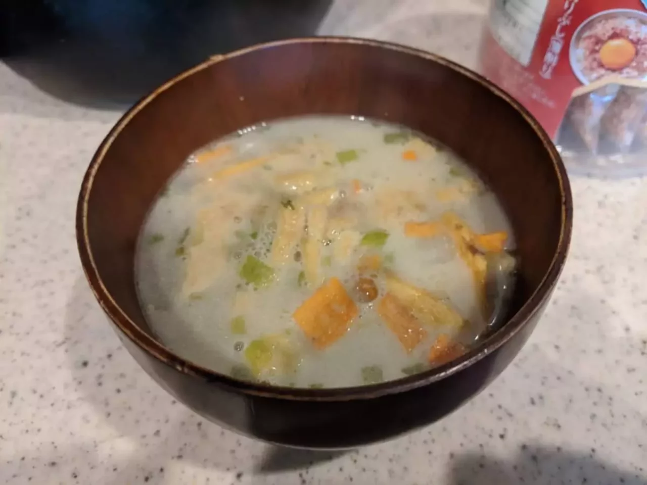 こころがなごむおみそ汁