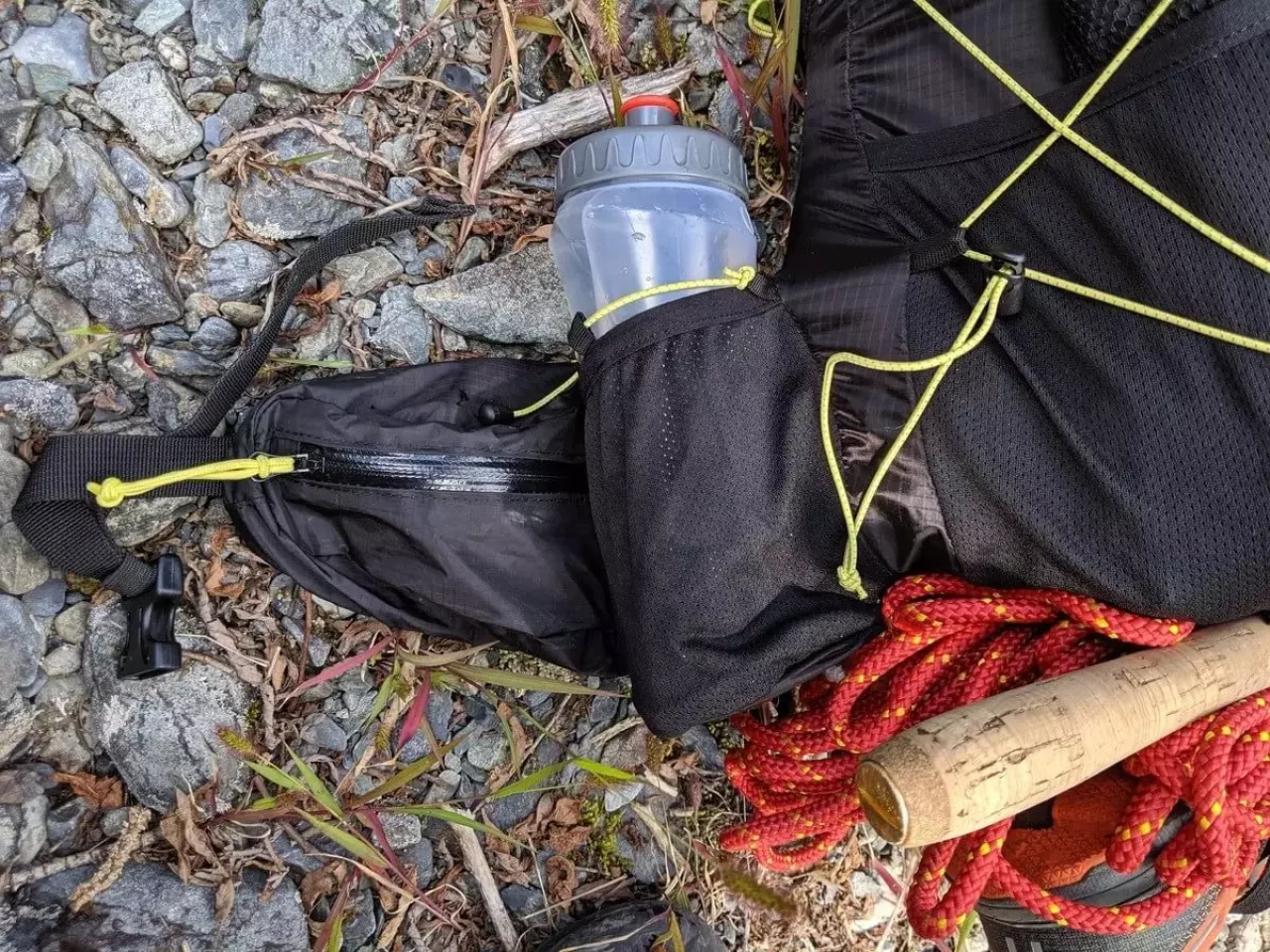 テラノバ レーサー20プロのウエストベルトポケット