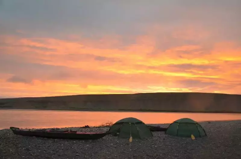 アラスカのカヤック旅
