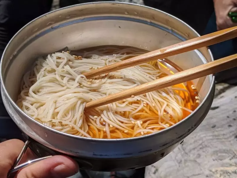 そうめん ダグ 焚き火缶
