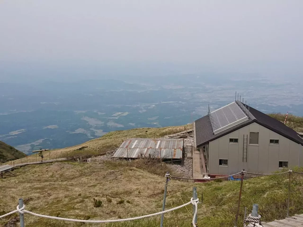 大山山頂からの景色