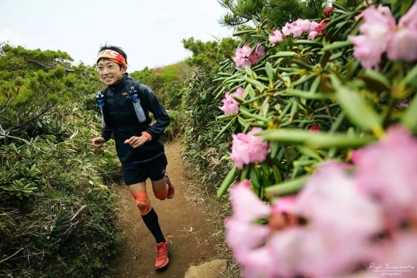 吉住友里のトレイルランニング練習法『肩甲骨と骨盤の連動』