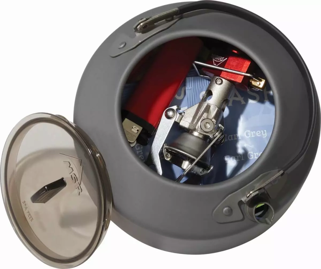 MSRピカ1Lティーポット 精密なデザインで惹きつける