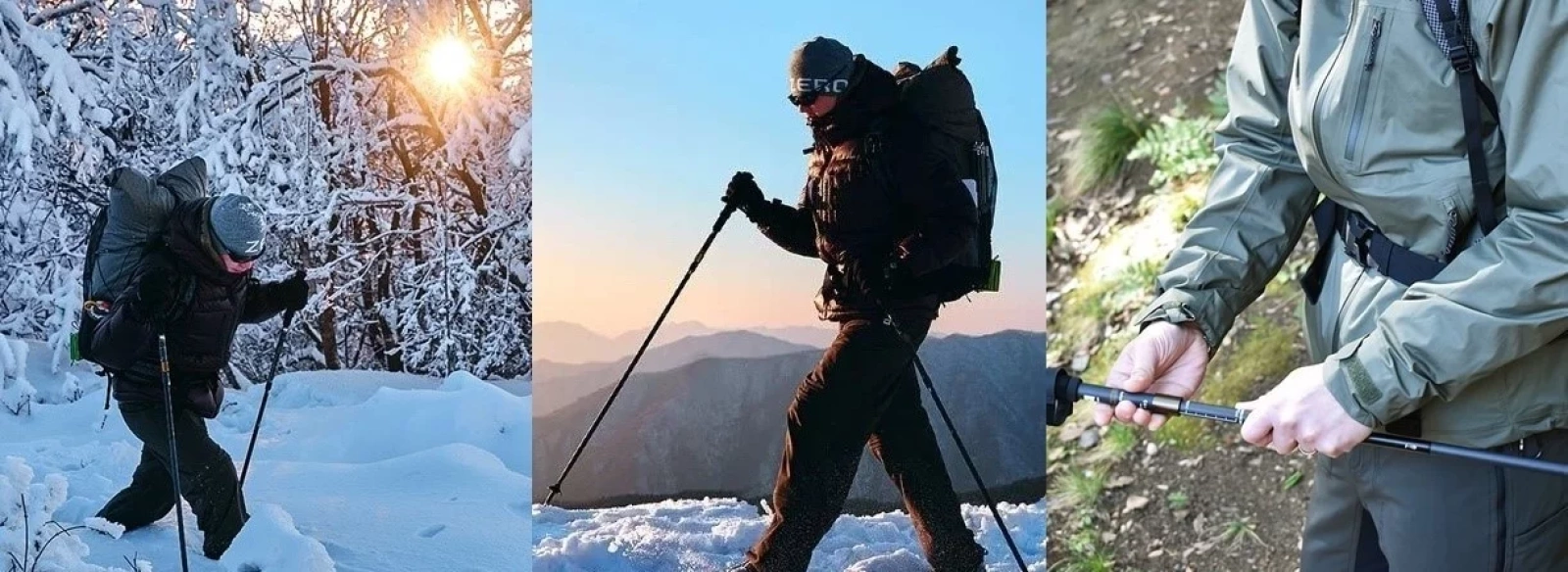 ZEROGRAM(ゼログラム)がトレッキングポールをバージョンアップ!軽量化や操作性の向上を実現