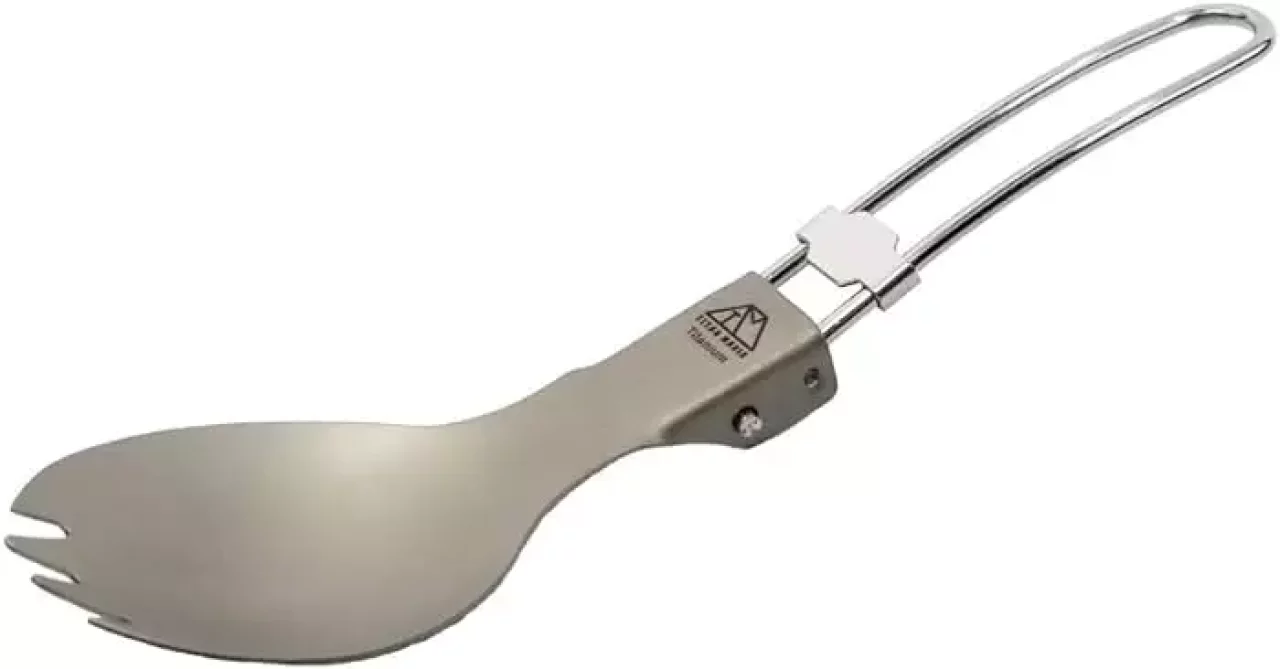 【チタン製-15g】チタンマニア チタン先割れスプーン