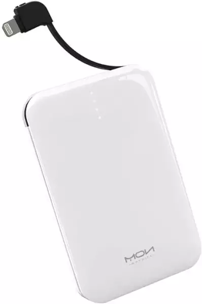 MOXNICE モバイルバッテリー ケーブル内蔵-登山でおすすめのモバイルバッテリー2