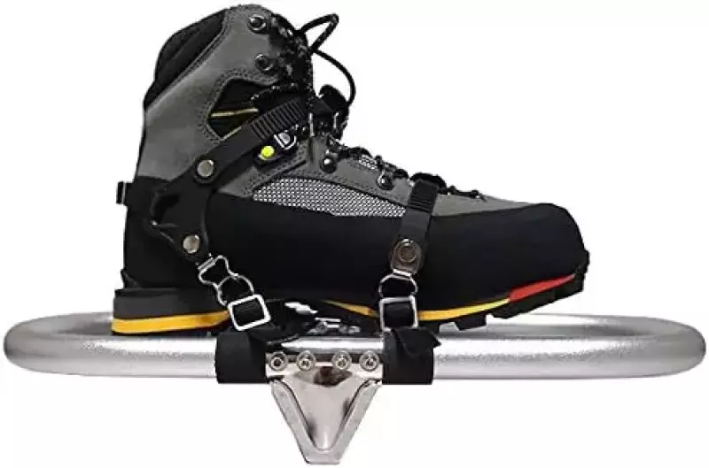 スムーズな着脱を可能にしたラチェット式わかん