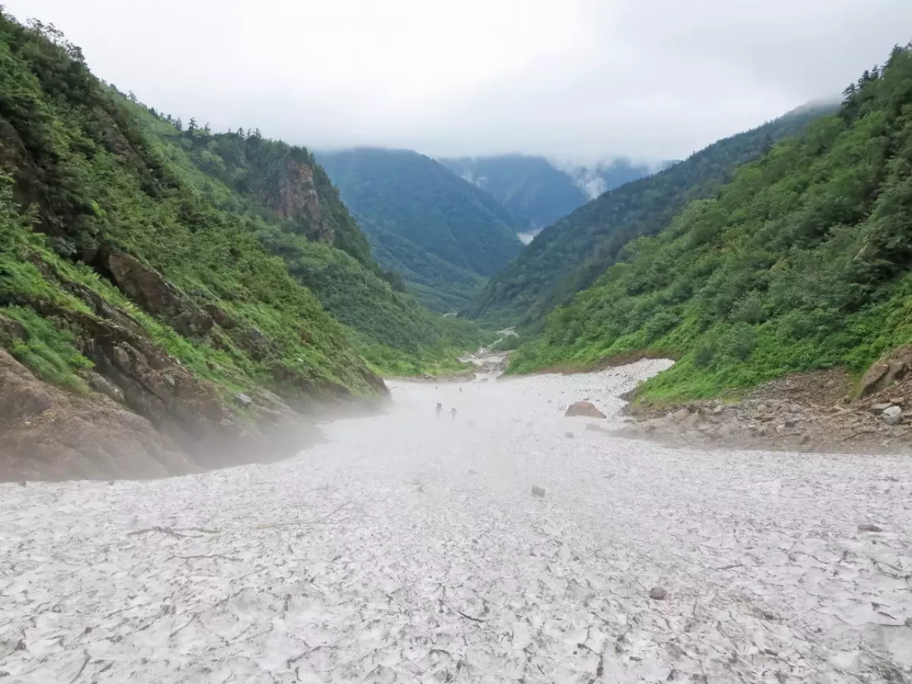 針ノ木雪渓