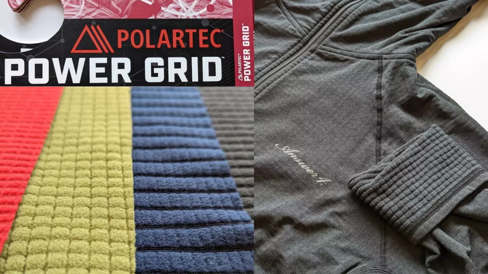 ポーラテックパワーグリッドを使用した『Answer4 ジップアップジャケット』-トレイルランニングの行動着に最適