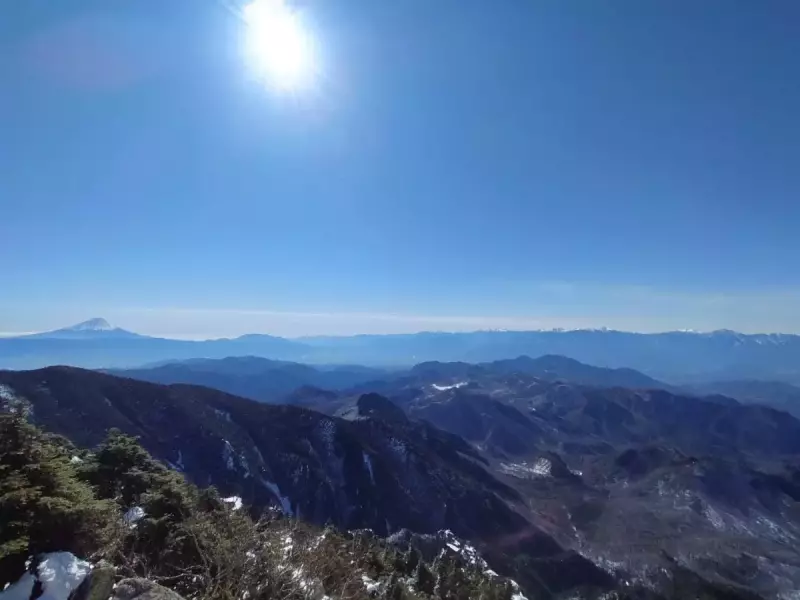 4月 春山 登山 日本百名山 おすすめ 金峰山