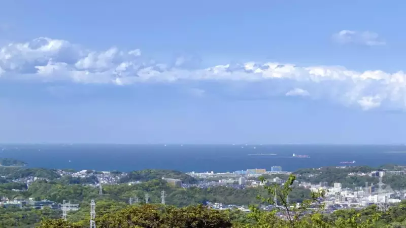 三浦アルプス 登山 二子山山頂
