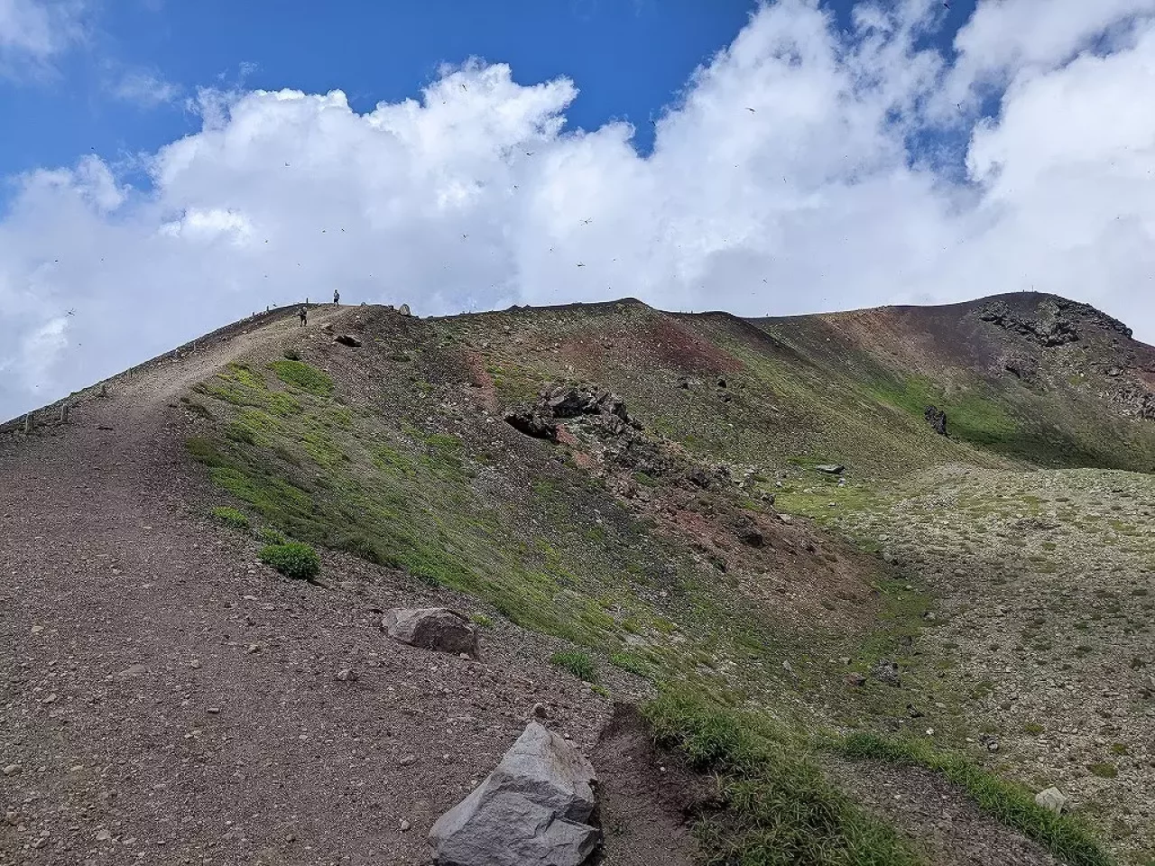 岩手山 山頂付近