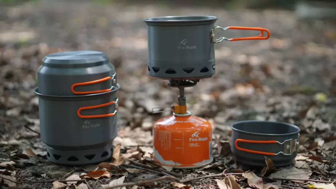 蓋がフライパンになるクッカー『Fire-Maple FMC-217』