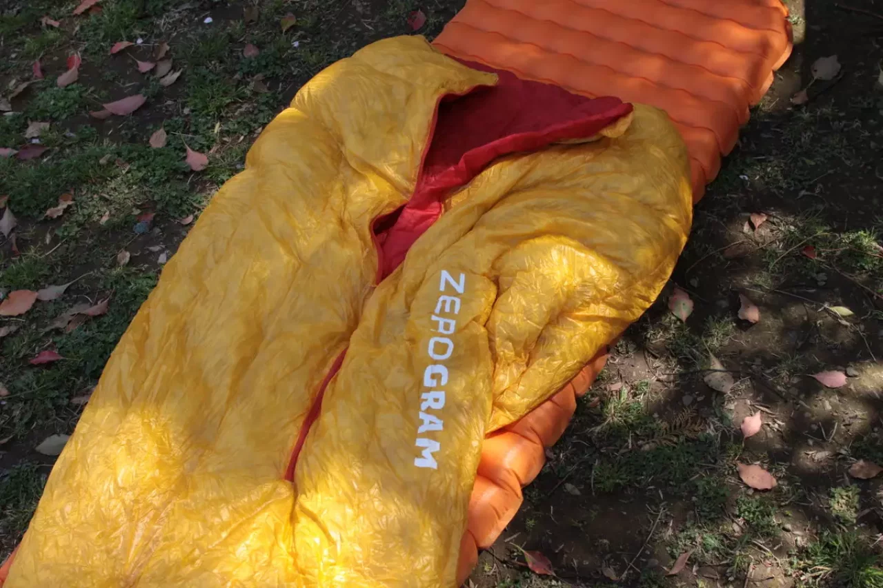 ゼログラム 超軽量シュラフ『Tuolumne SUL』との上手な付き合い方