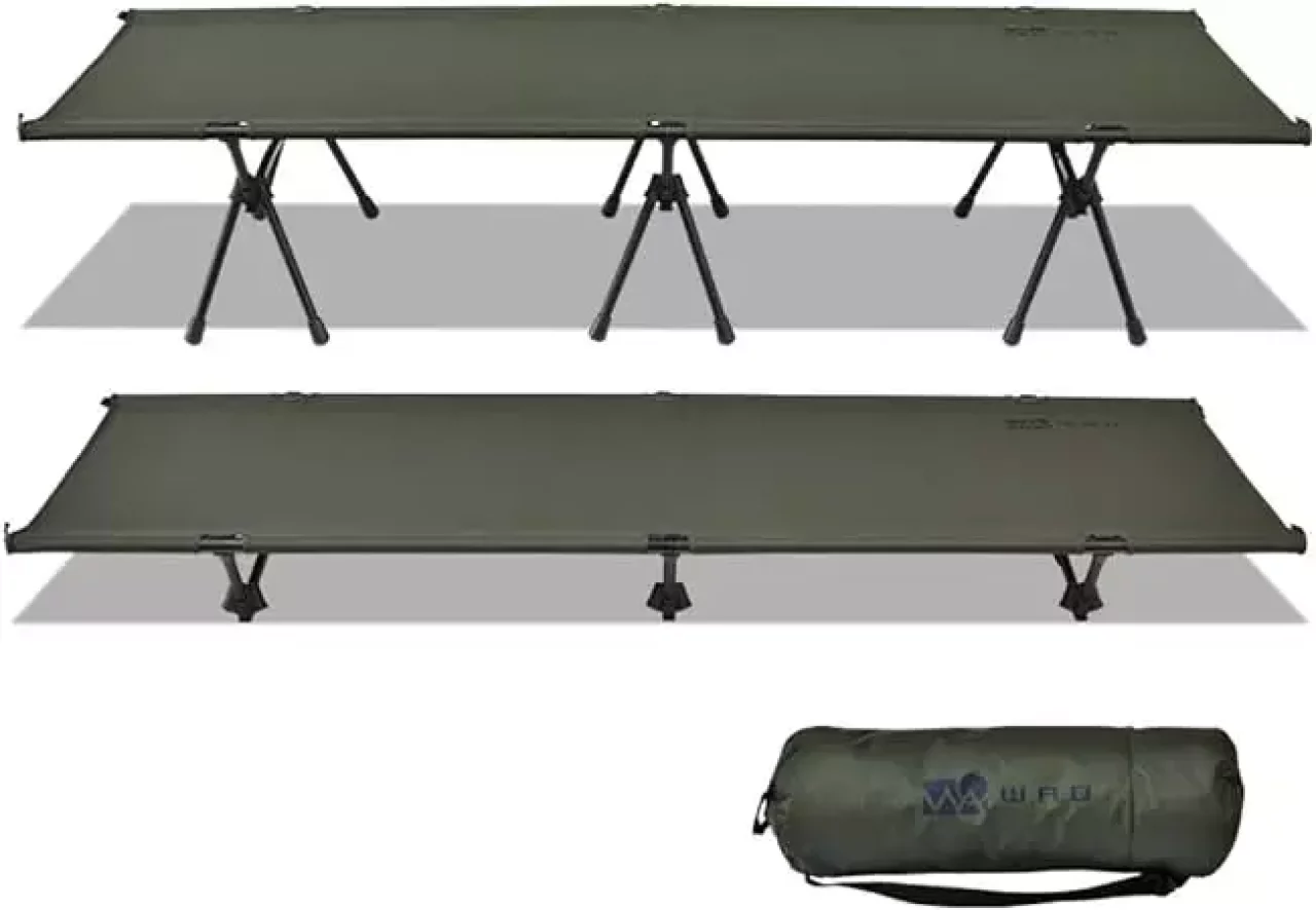 キャンプで寝心地にこだわるならWAQのフォールディングコットで決まり