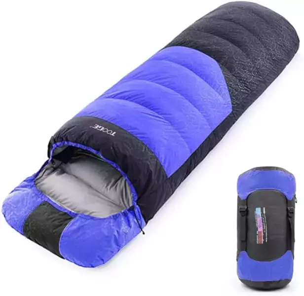 -25度を最低温度とする冬用ダウンシュラフ−25%オフ