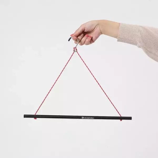 テントポールのようなハイランダー アルミハンガー