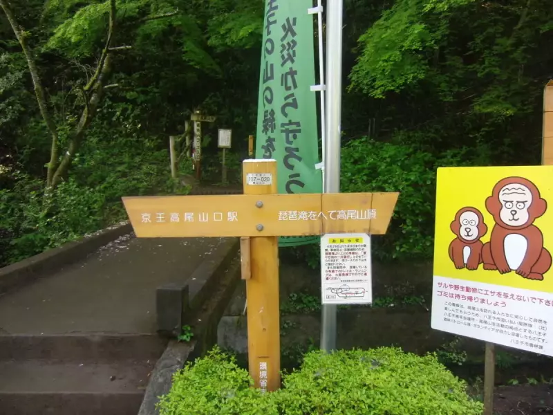 景信山 登山 稲荷山 登山口