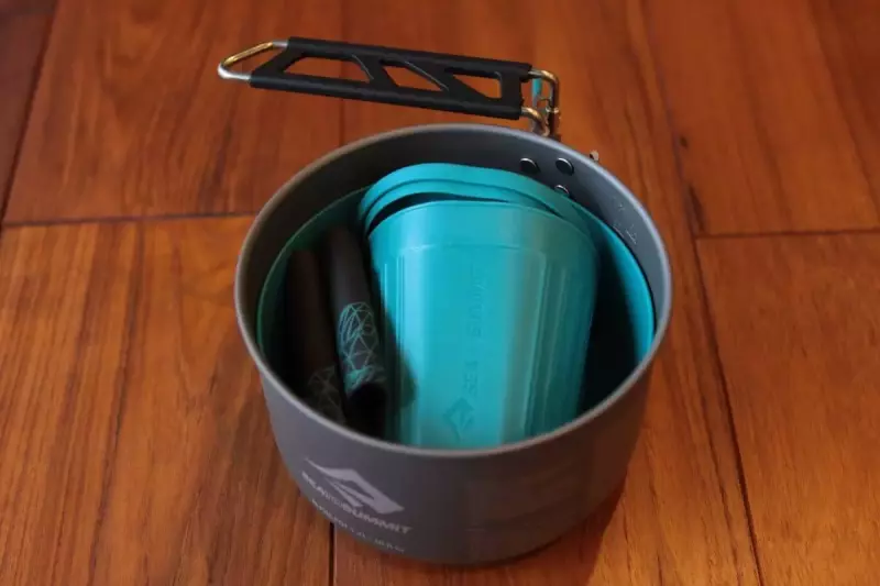 SEA TO SUMMITのアルファクックセット1.1 の3つのアイテム