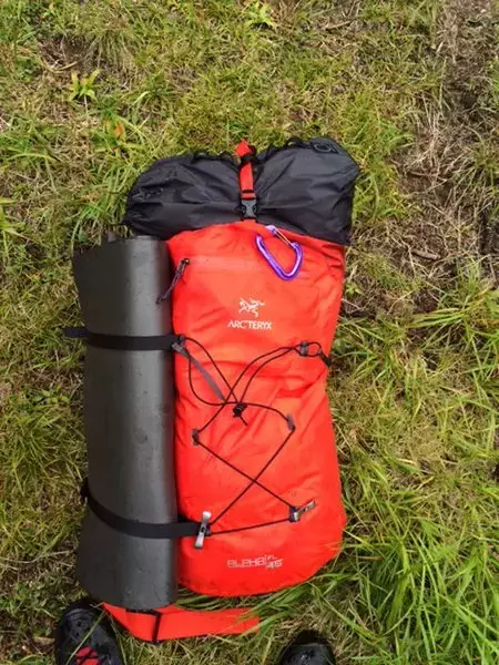アークテリクスのバックパック