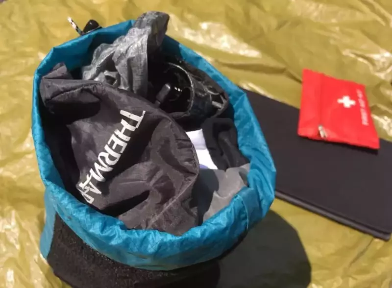 グラナイトギア ドリームサックピロー 収納方法