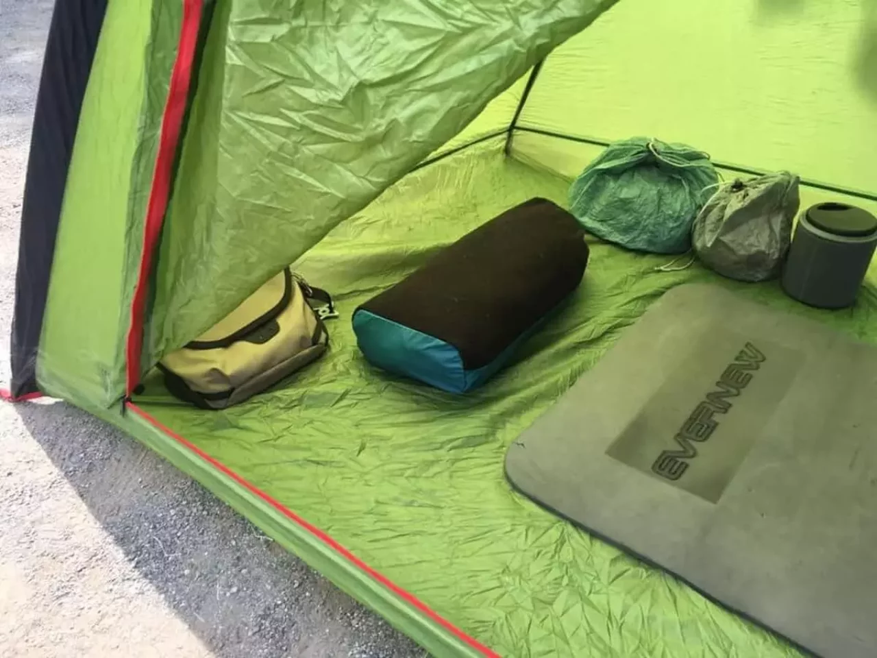 グラナイトギア ドリームサックピロー 使い方