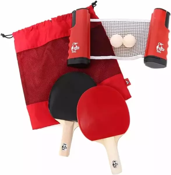 キャンプ場でピンポンを楽しもう−CHUMSピンポン