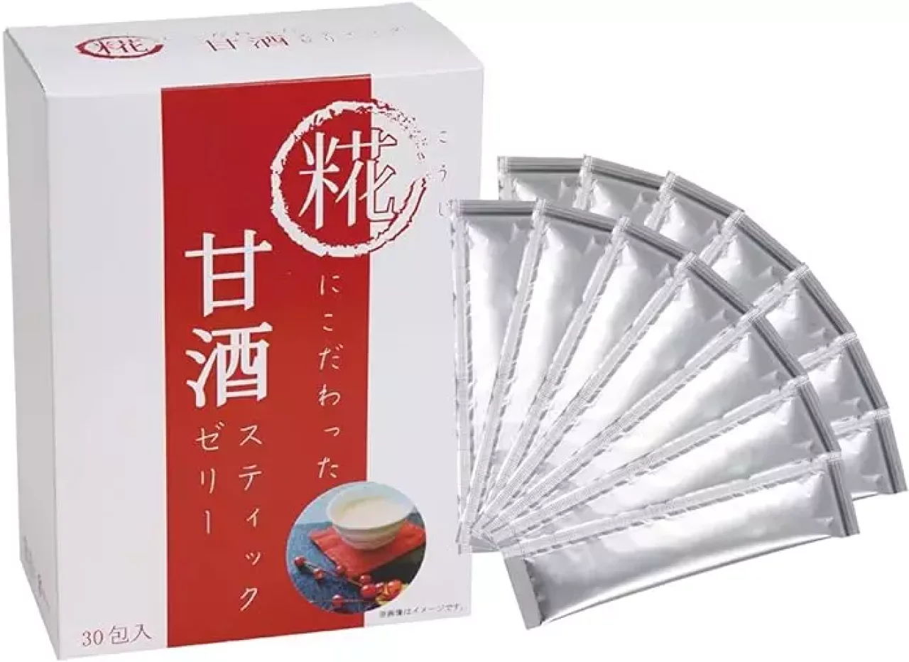 のどごしの良い行動食-糀にこだわった甘酒スティックゼリー