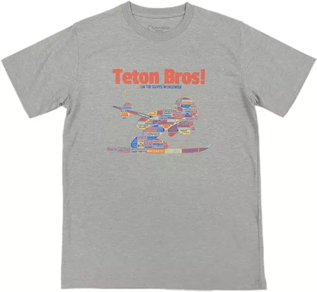 ティートンブロスの化繊素材ベースレイヤー