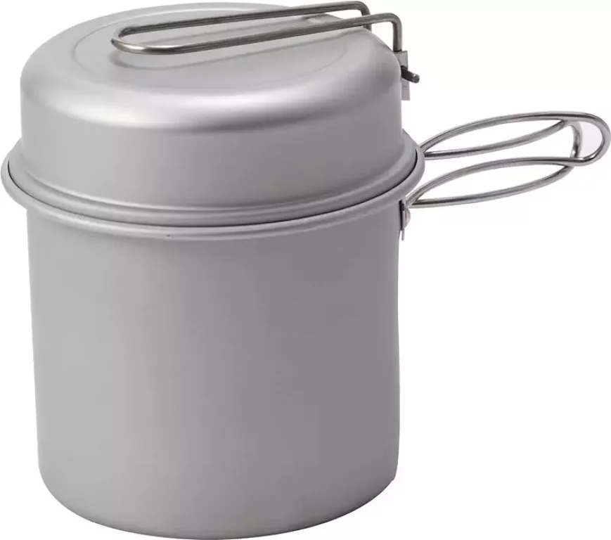 蓋がフライパンになる軽量クッカー『アルミクッカー 900FD』