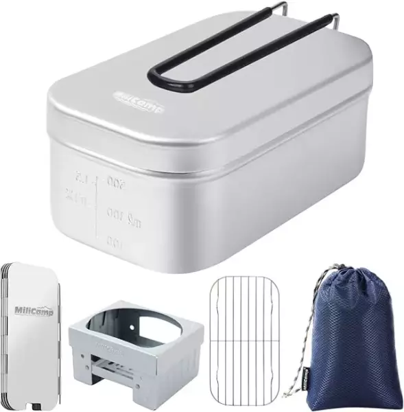 ミルキャンプのメスティンセット