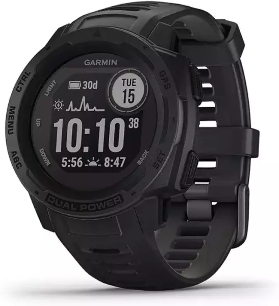 耐熱・衝撃・防水性に優れたGPSウォッチ『InstinctDualPower』