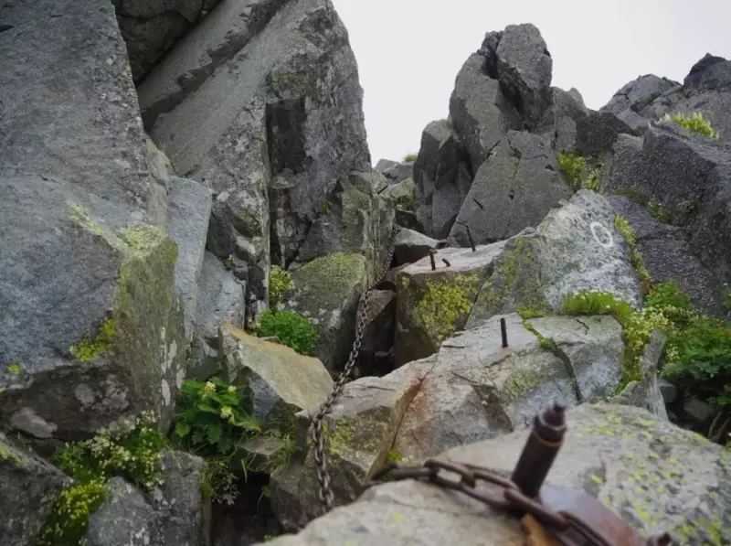 大キレットよりここの方が危険