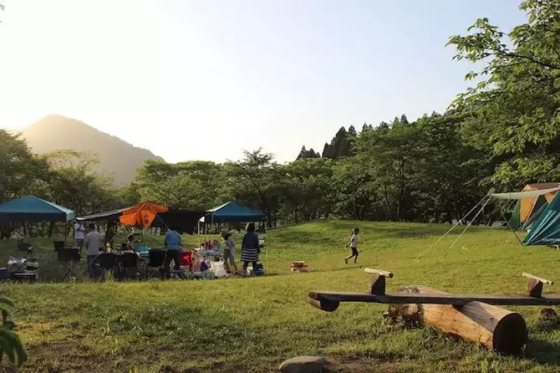 ツリーピクニック アドベンチャー いけだ キャンプ