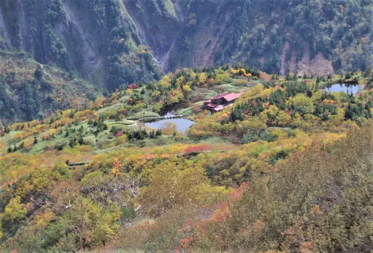 新穂高温泉〜双六岳 北アルプスの紅葉登山