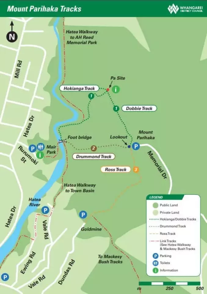 パリハカの丘のアクセス