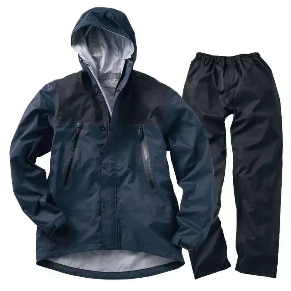 WORKMAN 3レイヤー透湿ストレッチレインスーツ