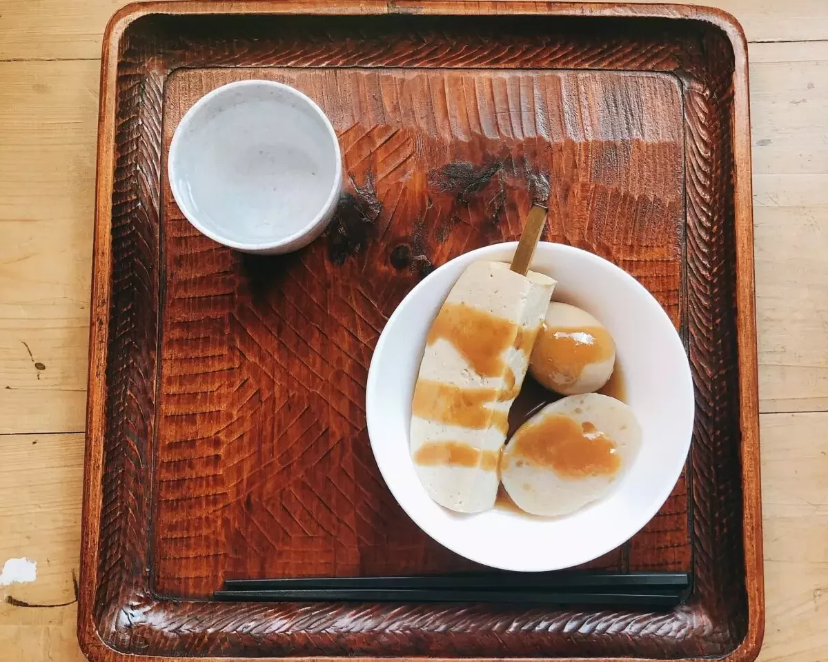 剣山頂上ヒュッテのおでん