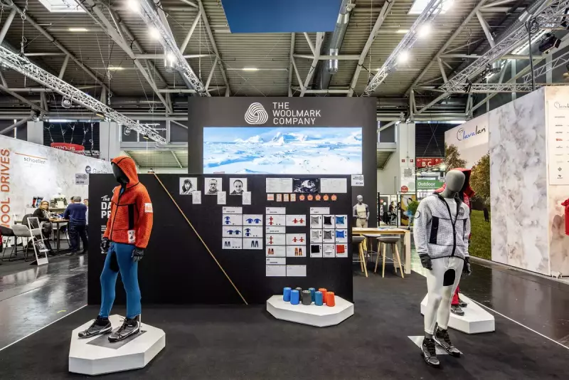 ISPOのザ・ウールマーク・カンパニーのスタンド