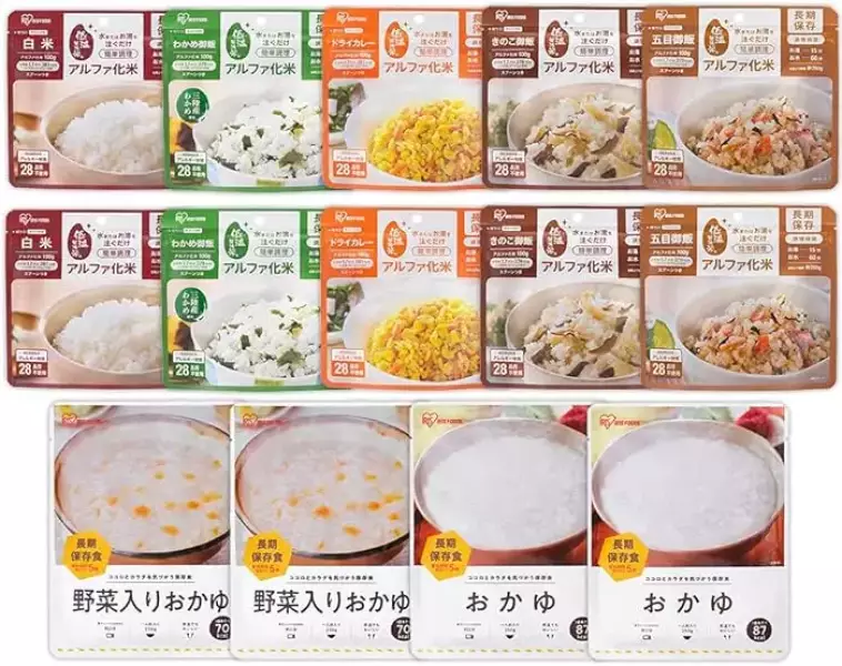 アイリスオーヤマのアルファ米