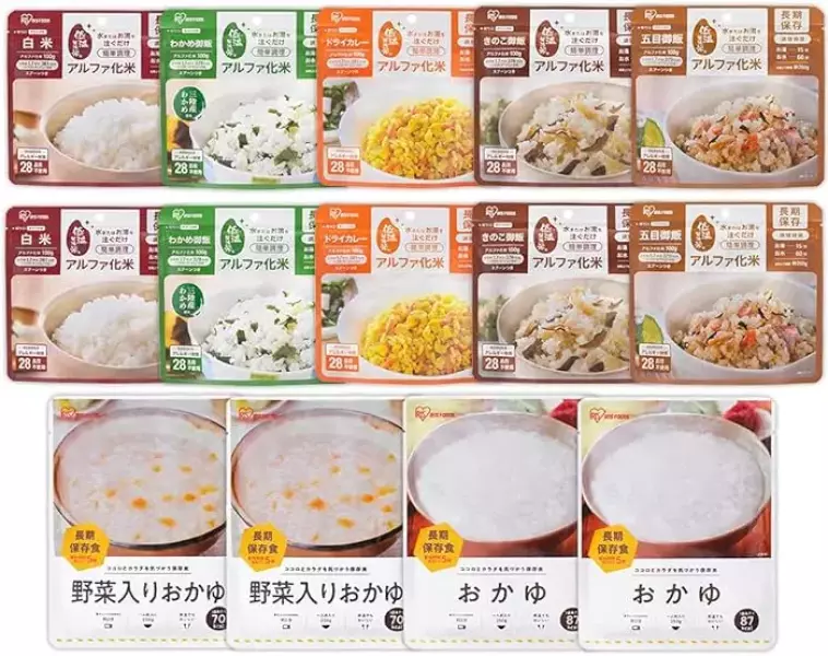 アイリスオーヤマのアルファ米