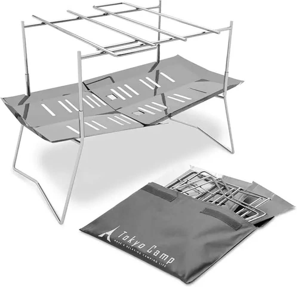 Amazonでベストセラー1位に輝くコンパクトで使いやすい焚き火台