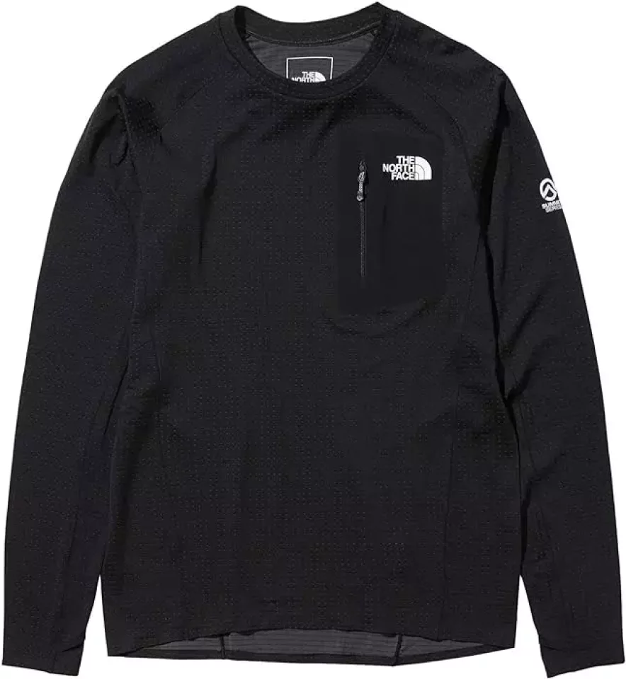 ノースフェイスの化繊素材ベースレイヤー