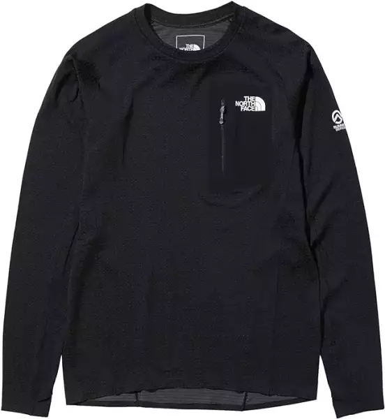 ノースフェイスの化繊素材ベースレイヤー