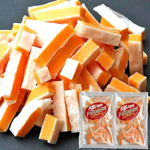 チー鱈を入れてアルファ米をコクのある味わいに変化