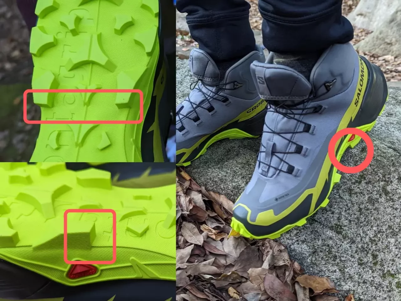 深いラグ(ヒールブレーキ)